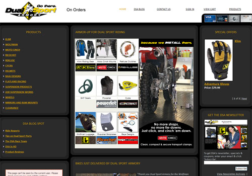 Dual Sport Armory