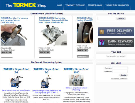 The Tormek Shop