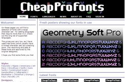 CheapProFonts