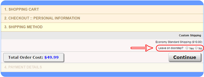 Custom Fields in Shipping Methods