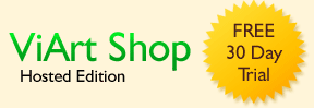 ViArt Shop Hosted Edition — FREE 30 Day Trial