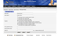 php helpdesk statuses editing page